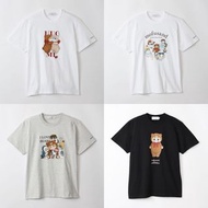 現貨‼️日本 正版 Mofusand Exhibition 展覽 : 貓福珊迪 泰迪熊 貓公仔 印花T恤 短袖Tee / 夏天 情侶裝 Tee 情侶T恤 / 女裝Tee / 男裝Tee / 貓貓T恤