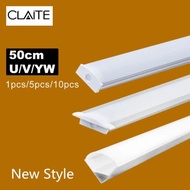 New 1x 2x 3x U V YW Three Style 50cm Aluminium Channel Holder for LED