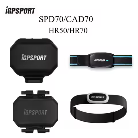 IGPSPORT SPD70 CAD70 Speed Sensor Dual Mode Support Bike Cadence HR40 HR70 Heart Rate Monitor For BS