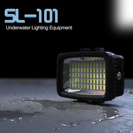 Seafrogs 1800ลูเมน40ม./130ft ไฟ LED กันน้ำ SL-101สำหรับกล้องกล้องโอลิมปัส Nikon Sony Nikon