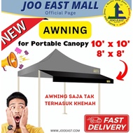 Oning untuk Kanopi Pasar Malam [ JOO EAST ] Awning for Portable Canopy // Oning Khemah