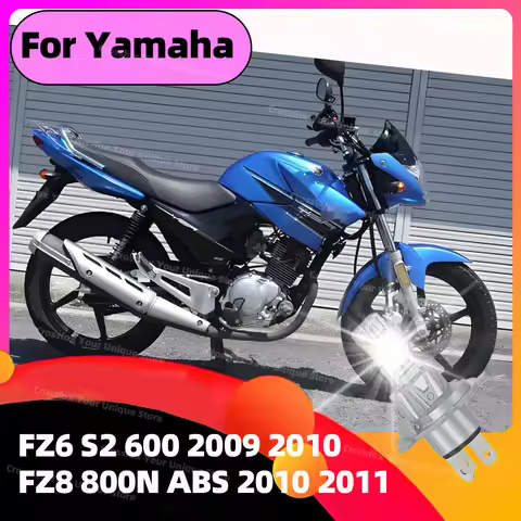 1PC Wireless Motorcycle CSP LED Headlight H4 For Yamaha FZ6 S2 600 2009 2010 FZ8 800N ABS 2010 2011 