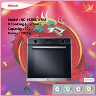 Rinnai RO-E6208TA-EM 70 Liter Built In Oven (8 Program) / ROE6208TAEM Dibina Dalam Ketuhar / KUTCHEN