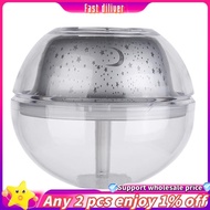 JR-Air Humidifier USB Ultrasonic Aromatherapy Diffuser (Silver)