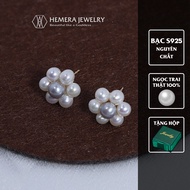 Hemera women's earrings S925 silver freshwater cultured pearls HMR80
