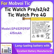 100% New 415mAh SP452929SF Battery For Tic Watch Pro/s2/e2 Battery Replacement Bateria