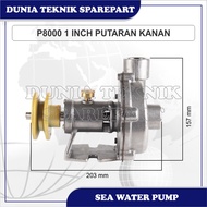 P8000 1" RH POMPA AIR LAUT / POMPA KEONG / POMPA STAINLESS / POMPA SIRKULASI / SEA WATER PUMP UNTUK MESIN KAPAL