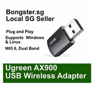 Ugreen USB wireless adapter wifi 6 AX900 dual band 35264