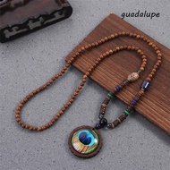 GUADALUPE Necklace Horn Women Nepal Buddhist Ethnic Men Pendant