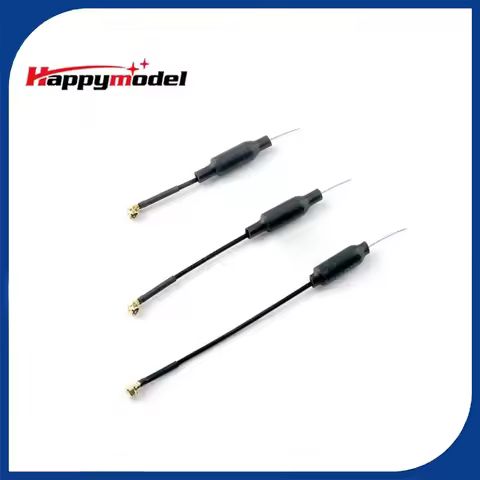 5PCS HappyModel Linear Dipole 5.8G 2dbi Nano Antenna UFL 47mm 60mm 75mm for Mobula7 / Mobula7 1S HD 