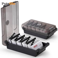 PETSOLA Office Supplies Business Card Holder Name Card Organizer Divider Index Tabs