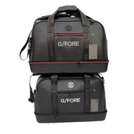 Gfore 2-Compartment Handbag - 3 Colors: White, Black With Red Border, White