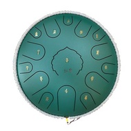 台灣品牌-如意空靈鼓-14吋15音-墨綠色