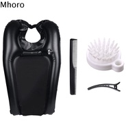 MHORO Portable Inflatable Shampoo Basin Hair Care Foldable Hair Washing Sink Durable Convenient Infl