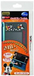 ★御玩家★特價出清 3DS瑪莉歐硬殼主機收納包-紅-3DS-1443DS螢幕保護貼 米奇-Tenyo
