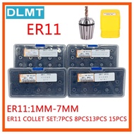 ER11 Collet Set ER11 8MM Collet ER Spring Chuck 0.015MM Spring Steel Suitable Engraving Machine Spin
