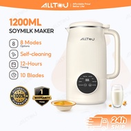 ALLTOU SoyMilk Maker machine 1200ML Smart Blender 豆浆机 Auto Cleaning 破壁机