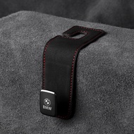 1/2Pcs BMW Upscale Car Back Seat Hanger Hooks Suede Car Organizers Seat Rear Hooks For BMW G20 F30 E