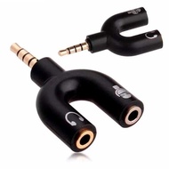 Y-Shaped Audio Connector, Mic Audio Splitter,/ Y-Shaped Audio Splitter, Y-Shaped Audio Splitter Conn
