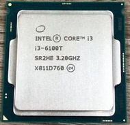 英特爾酷睿I3-6100T LGA 1151針散片CPU質保一年6100T 低功率35W