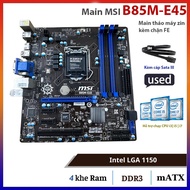 Mainboard - MSI B85/H81/B75/H61 computer motherboard, Socket 1150/1155, Main disassembled welding ma