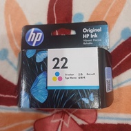 HP 22 INK CARTRIDGE ORIGINAL EXPIRED