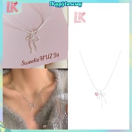 LK Alloy Heart Necklace Rhinestone Popular Design For Women Beautiful And Luxurious Gifts