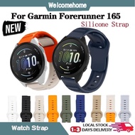 Garmin Forerunner 165 Sport Silicone Waterproof Watch Strap For Garmin Forerunner 165 Music Smartwatch Replacement Band