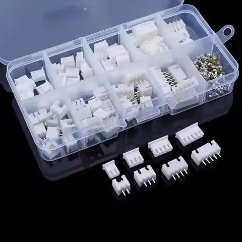 230 Pieces 2/3/4/5p Male and Female Pin Terminal Kit Housing Pin Header JST XH-2.54 4Value Connector