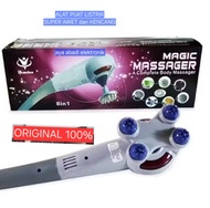 H118 MESIN MASSAGE ORI 100% LISTRIK ELEKTRIK TERAPI MAGIC MASSAGER 8 in 1 Multifunction titik akupre