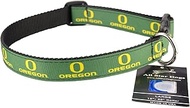 Oregon Ducks Ribbon Dog Collar - Large