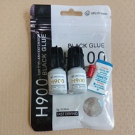 Eyelash Glue H900 Single Pack 2 Bottles 3 Ml Per Bottle Dry 1-2 Seconds Lasts For 6-8 Weeks.