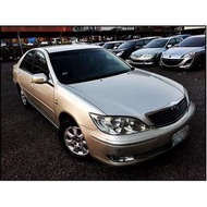 2003年 TOYOTA CAMRY 2.0金色(30萬km)僅13.8萬