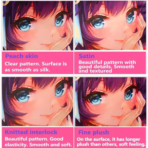 DIY Photo Custom Design Print Anime Dakimakura Pillow Case Soft Customized Cushion Cover Rectangular