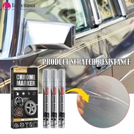 Ladysasa 3Pcs/Set DIY Car Chrome Marker Pen Permanent Paint Marker Pen Bike Motor Tyre Marker Rubber