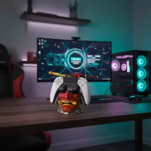 New God Of War Game For PS5/Xbox/PS4 Controller Creative Stand Unique Gamepad Stand Desktop Decorati