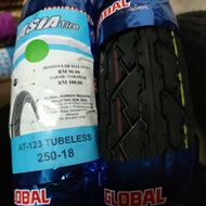 Asia AT123 250x18 GRT123 (250.18 / 250-18)Tubeless Tyre (Tayar Bunga Sotong Tubeless Saiz 18)
