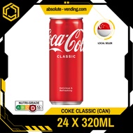 COKE Classic 320ML X 24 (CAN)