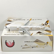Phoenix 11924 1: 400 Attihad Airlines A321neo A6-AEN Alloy Model