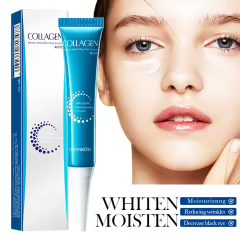 1/2/3pcs FAYANKOU Collagen Eye Cream Anti Dark Circles Remove Eye Bags Moisturizing Firming Eyes Cre