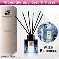 Aroma Sense Wild Bluebell Aromatherapy Reed Diffuser (50ml), use for Aromatherapy