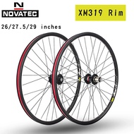 74r Novatec D041/D042 Mountain bike wheelset 26/27.5/29inch 4 bearing 7-11 speed 32H Disc brak XCa