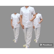 Nursing Uniform chinese collar with chest pocket