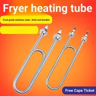 B. b. Fryer Fryer Fryer Accessories Heating Tube Fryer Tube Furnace Electric Heating Tube Double U T