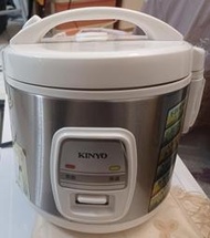 ╭✿㊣ 二手 KINYO 3人份0.6L電子鍋【REP-06】不鏽鋼外殼,抗凝露內蓋,功能正常,無其他配件特價 $449