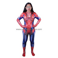 READY STOCK Cosplay Adult Women Spider-man Superhero Marvel Avengers Costume Spiderman Movie Character Superhero Costume