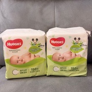 全新Huggies Disney 天然加厚BB嬰兒濕紙巾192片