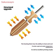 {Sakurasayin} 1Pcs 3d Printer Accessories New For FlashForge Ad5x Nozzle Hardened 0.25 0.4 0.6 0.8 A