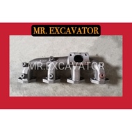 Mitusbishi Sumitomo MS MS110 LS260FJ2 LS265FJ2 260 265 4D31 4D34 Excavator Turbo Exhaust Manifold