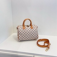 【97新🆕】LV speedy25枕頭包 Sp25肩帶款 手提包 斜挎包 單肩包